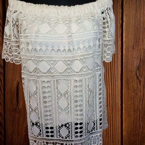 MAURICES Lace Off Shoulder Top - Picture 3 of 9